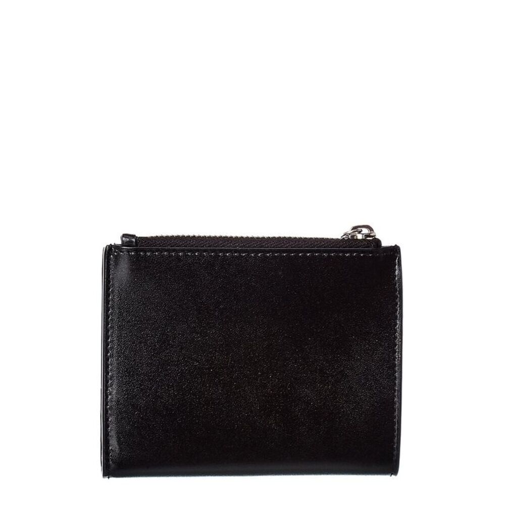 Saint Laurent Monogram Zippered Leather Card Case - Picture 2 of 4